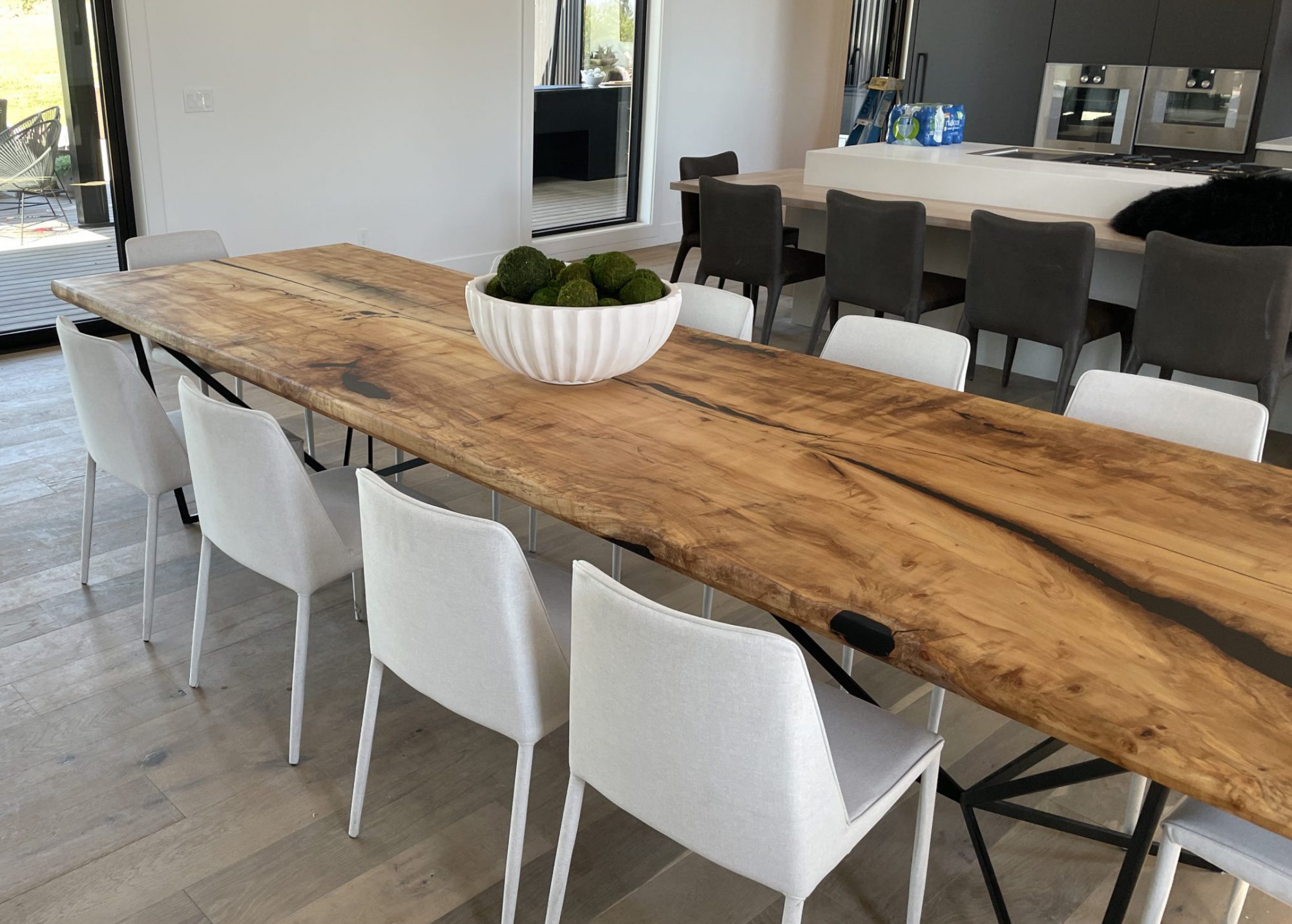 Custom Wood Slab tables