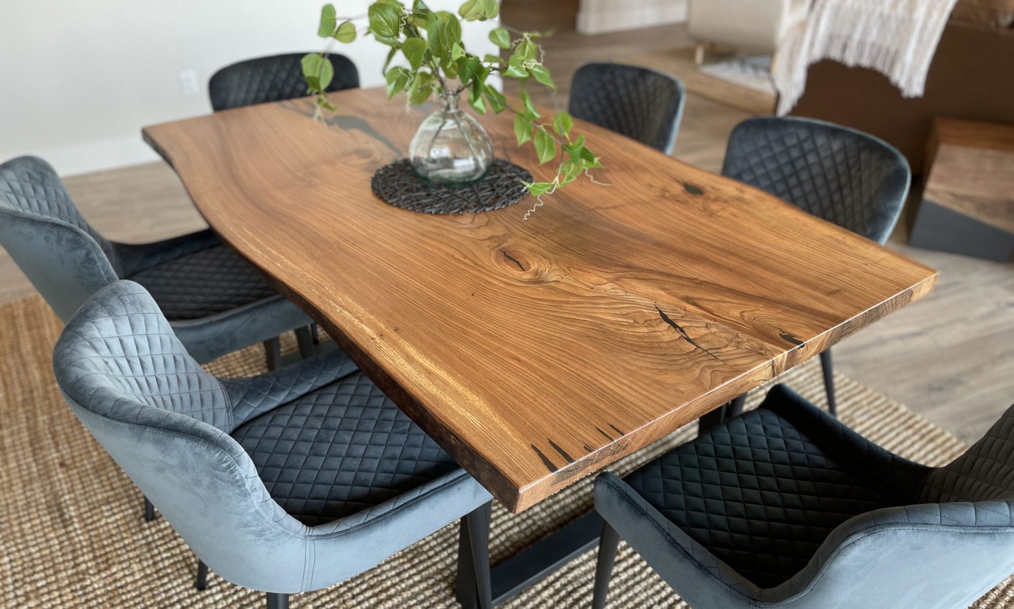 Custom Wood Slab tables
