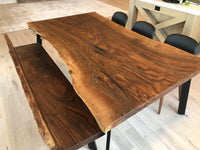 Live edge table
